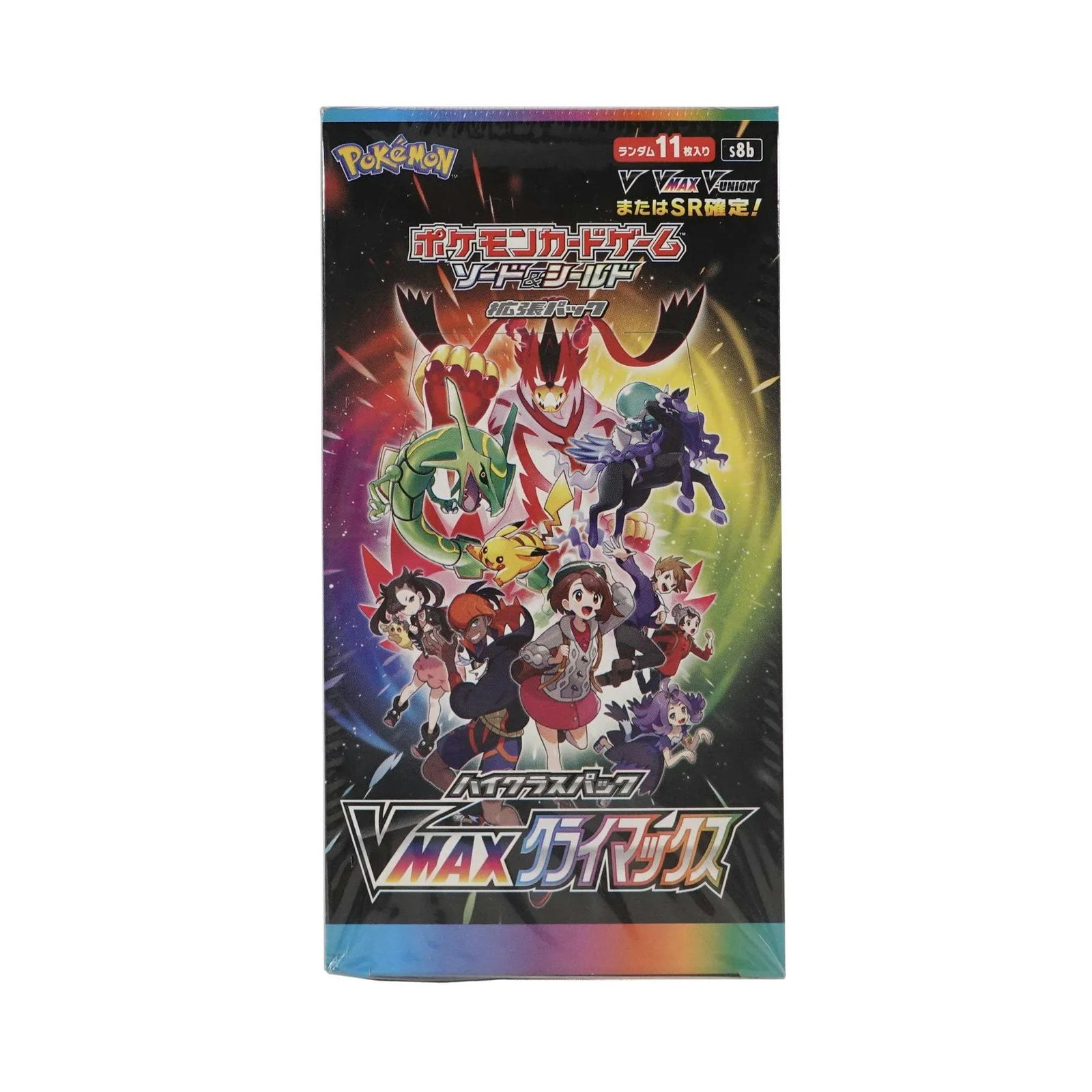 Pokemon Sword & Shield S8b VMAX Climax Booster Box | Japanese (Ships Sealed Only)