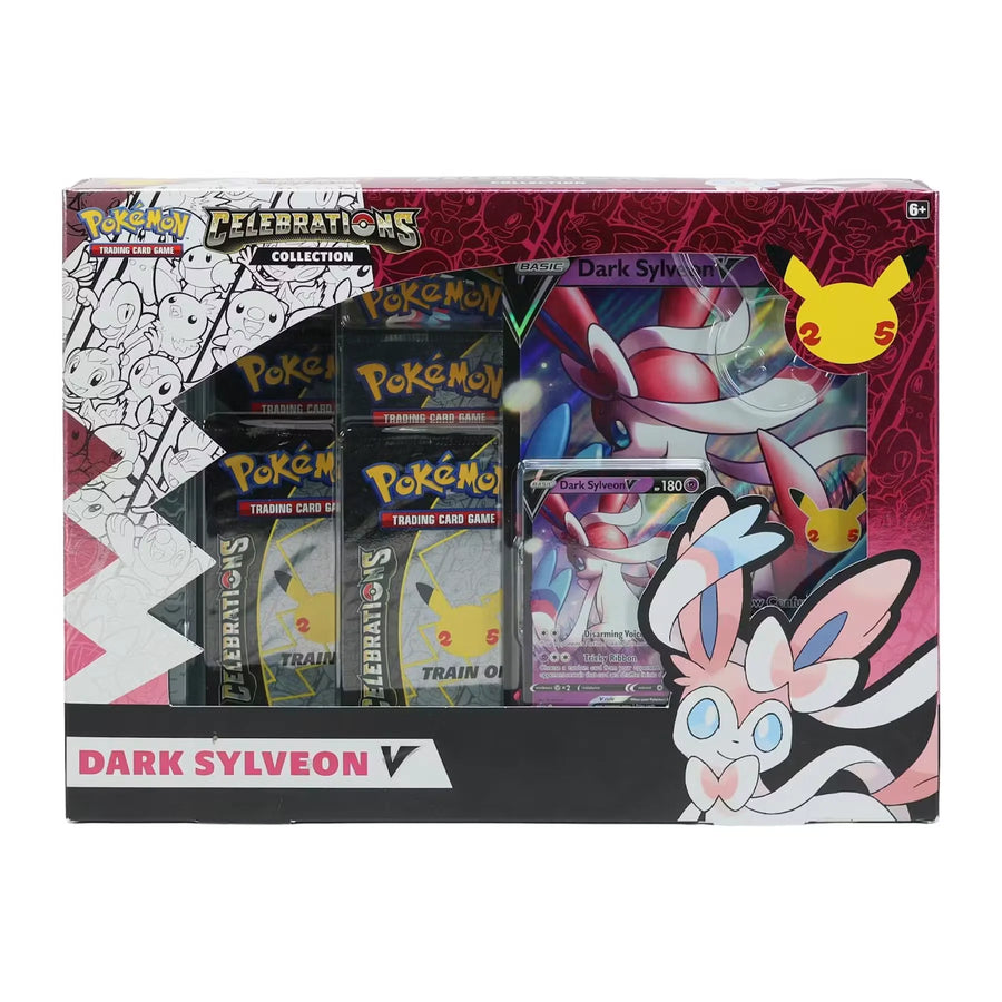 Pokemon Celebrations Collection Dark Sylveon V Box (Ships Sealed Only)