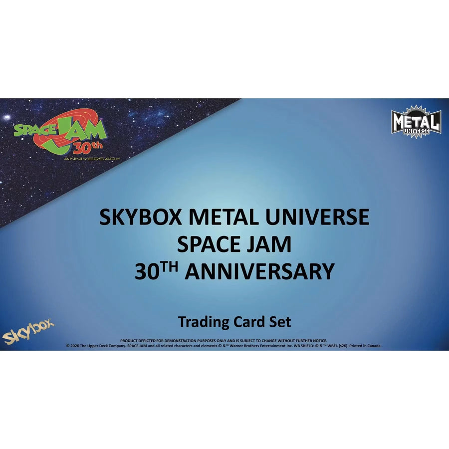 2026 Upper Deck Skybox Metal Universe Space Jam 30th Anniversary Hobby Box | Presell (Ships Sealed Only)