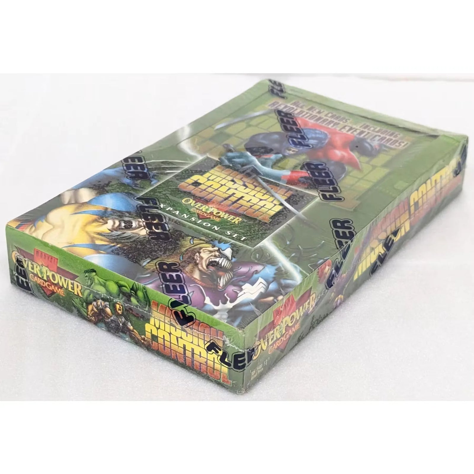 Marvel OverPower Mission Control Booster Box | 1996 Fleer
