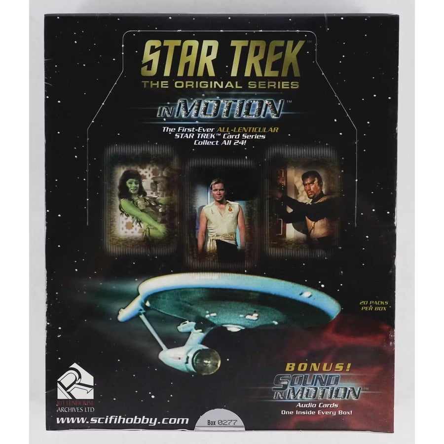 Star Trek The Original Series In Motion Hobby Box | 1999 Rittenhouse