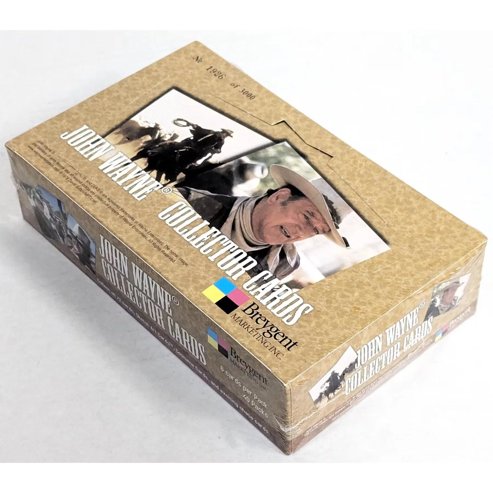 John Wayne Collector Cards Box | 2005 Breygent Limited Edition (Ships Sealed Only)