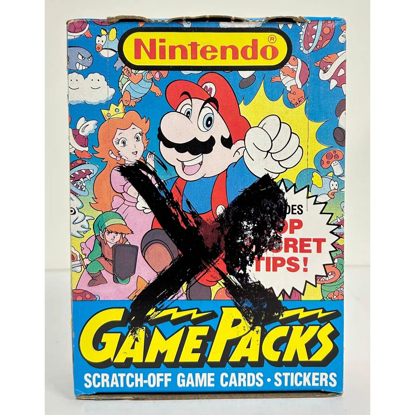 1989 Topps Nintendo Game Packs Wax Box | 48 Packs (Ships Sealed Only)