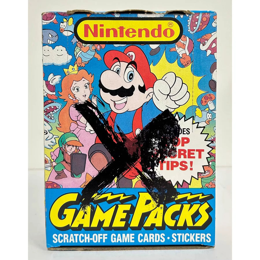1989 Topps Nintendo Game Packs Wax Box | 48 Packs (Ships Sealed Only)
