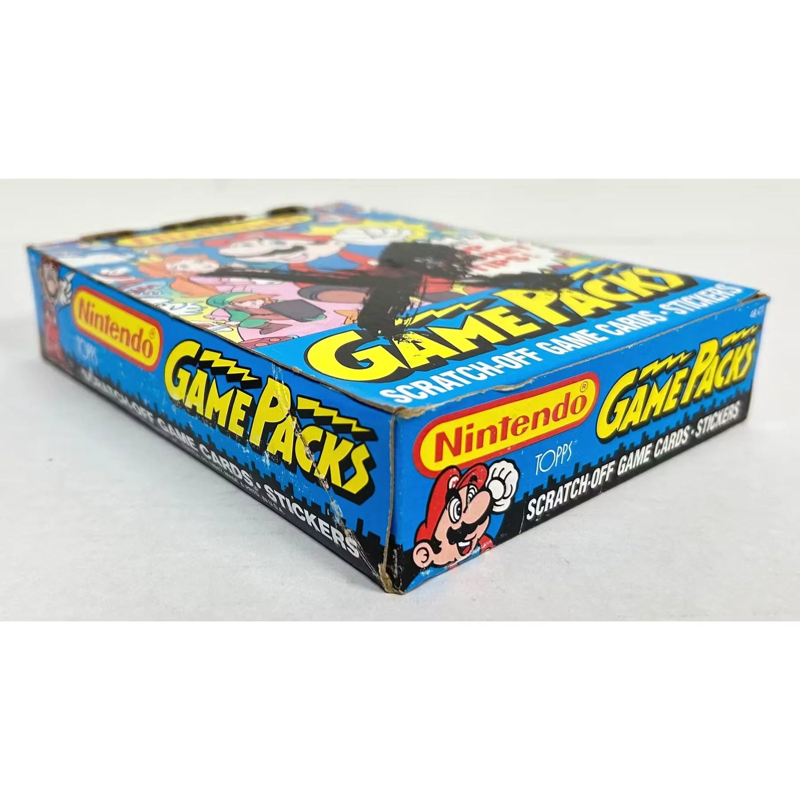 1989 Topps Nintendo Game Packs Wax Box | 48 Packs (Ships Sealed Only)