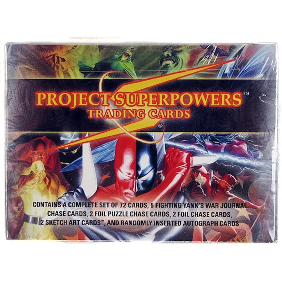 2011 Breygent Project Superpowers Trading Cards Hobby Box (Ships Sealed Only)