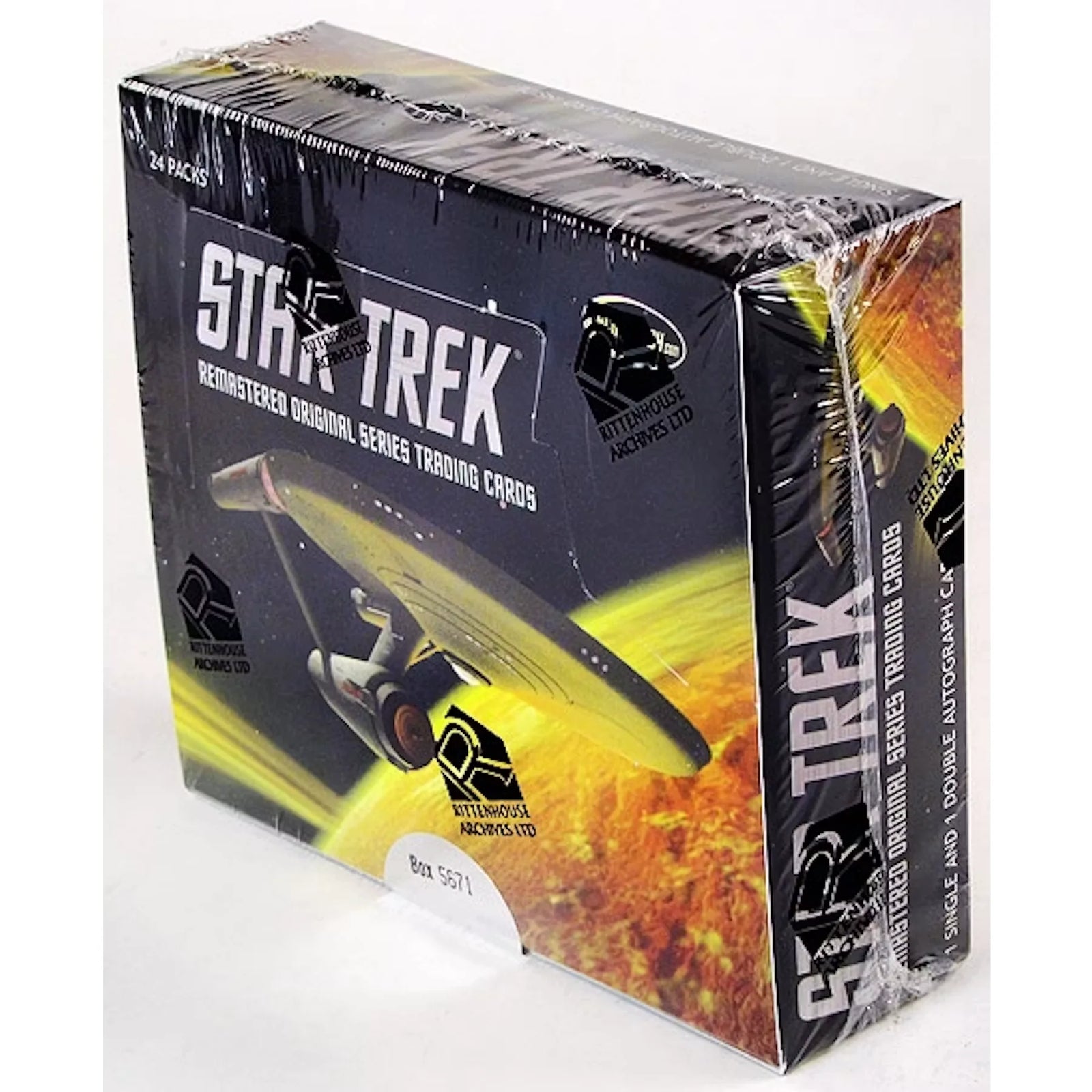 Star Trek Remastered Original Series Signed Trading Cards Box | 2011 Rittenhouse (Ships Sealed Only)