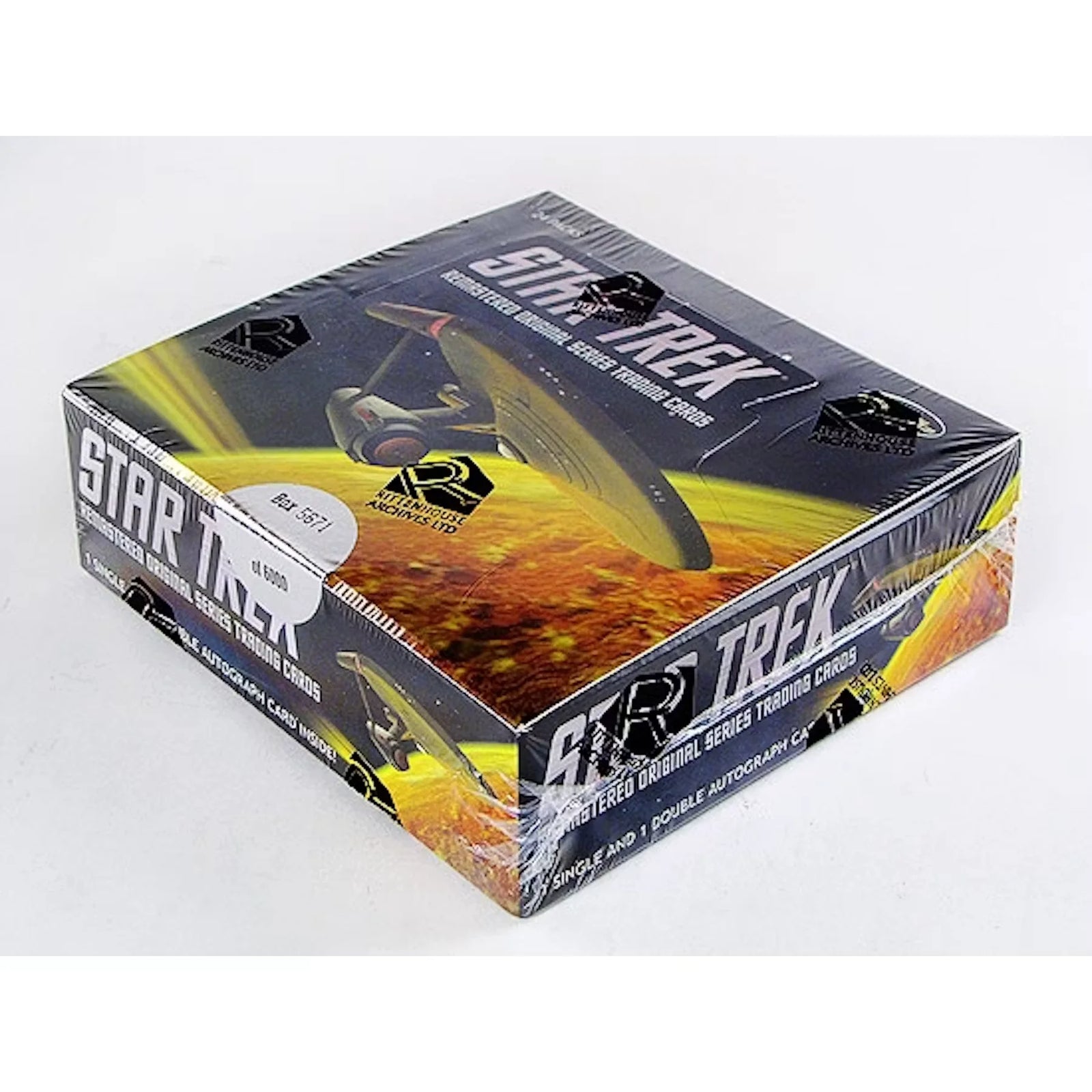 Star Trek Remastered Original Series Signed Trading Cards Box | 2011 Rittenhouse (Ships Sealed Only)