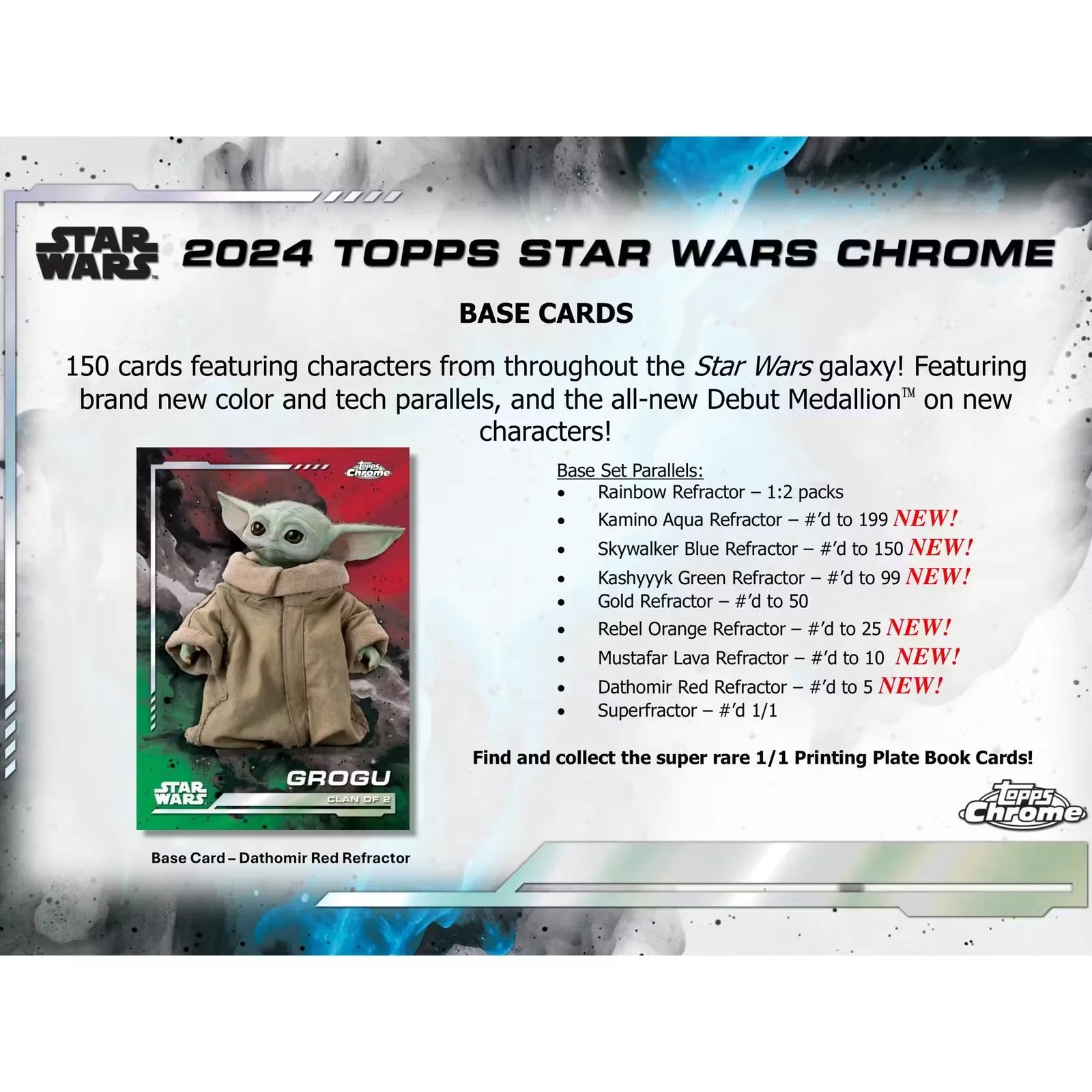 Star Wars Chrome Hobby Box (2024 Topps) (Ships Sealed Only) - D2