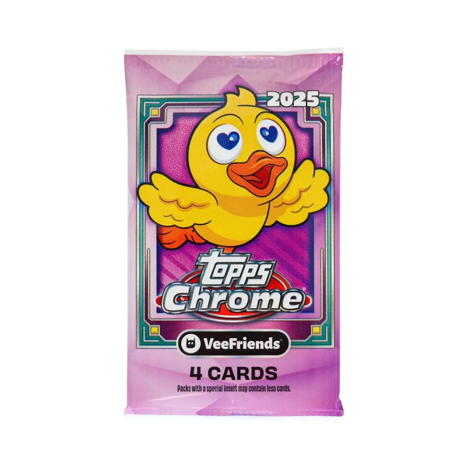 2025 Topps Chrome VeeFriends Blaster Box | 8 Packs (Ships Sealed Only)
