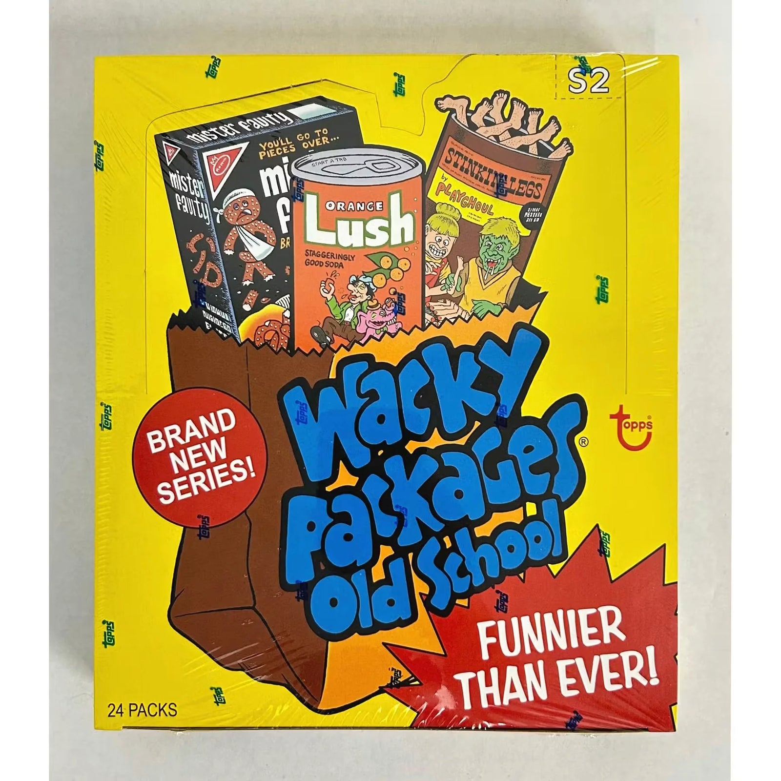 Wacky Packages Old School Series 2 Hobby Box | 2010 Topps (Ships Sealed Only)