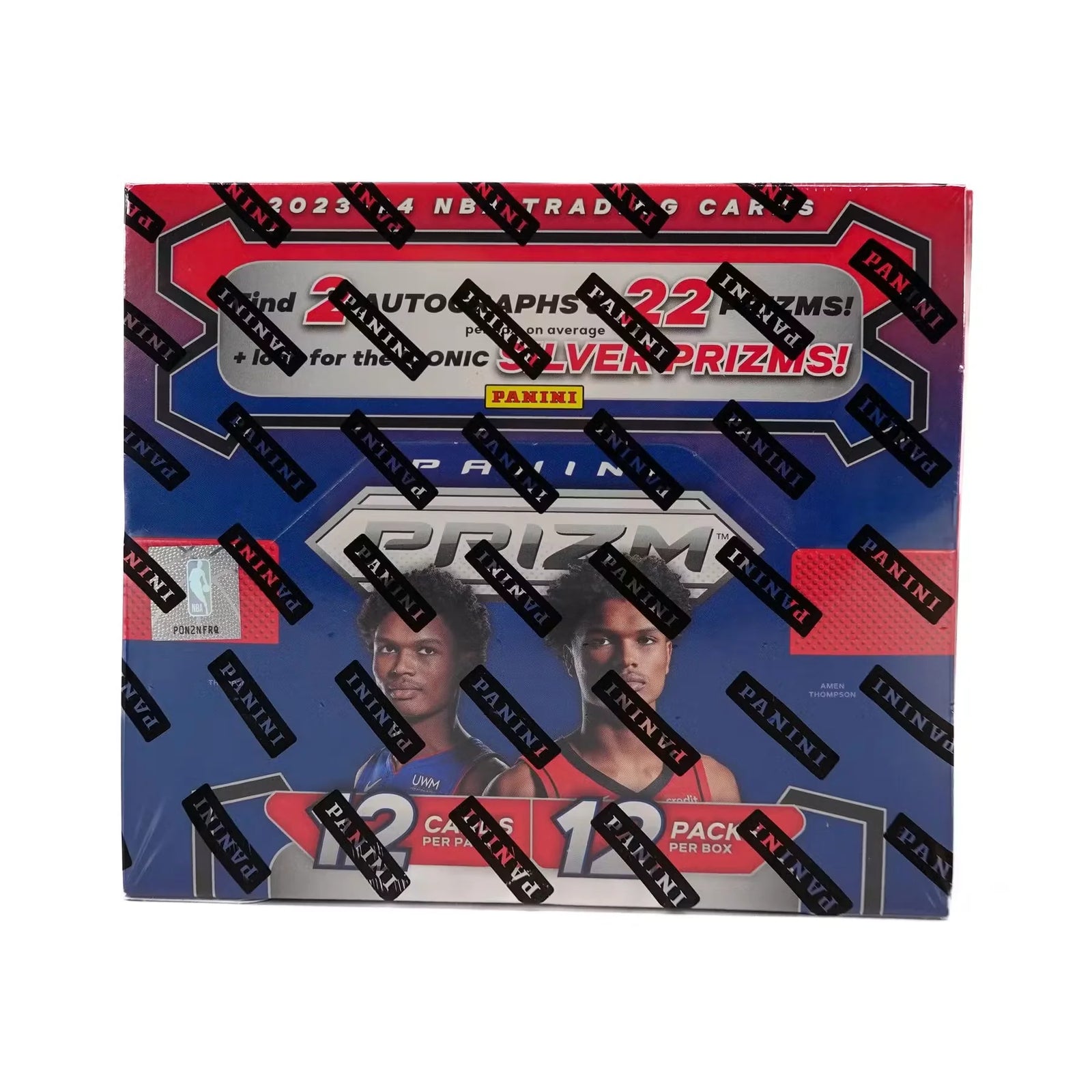 2023-24 Panini Prizm Basketball Hobby Box | 2 Autos, 22 Prizms (Ships Sealed Only)