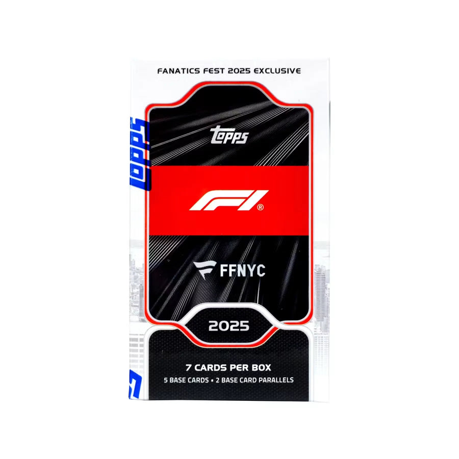 2025 Topps F1 Formula 1 Fest NYC Exclusive Box (Ships Sealed Only)