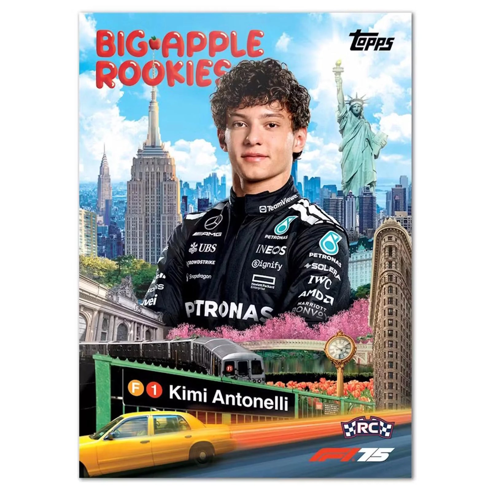 2025 Topps F1 Formula 1 Fest NYC Exclusive Box (Ships Sealed Only)