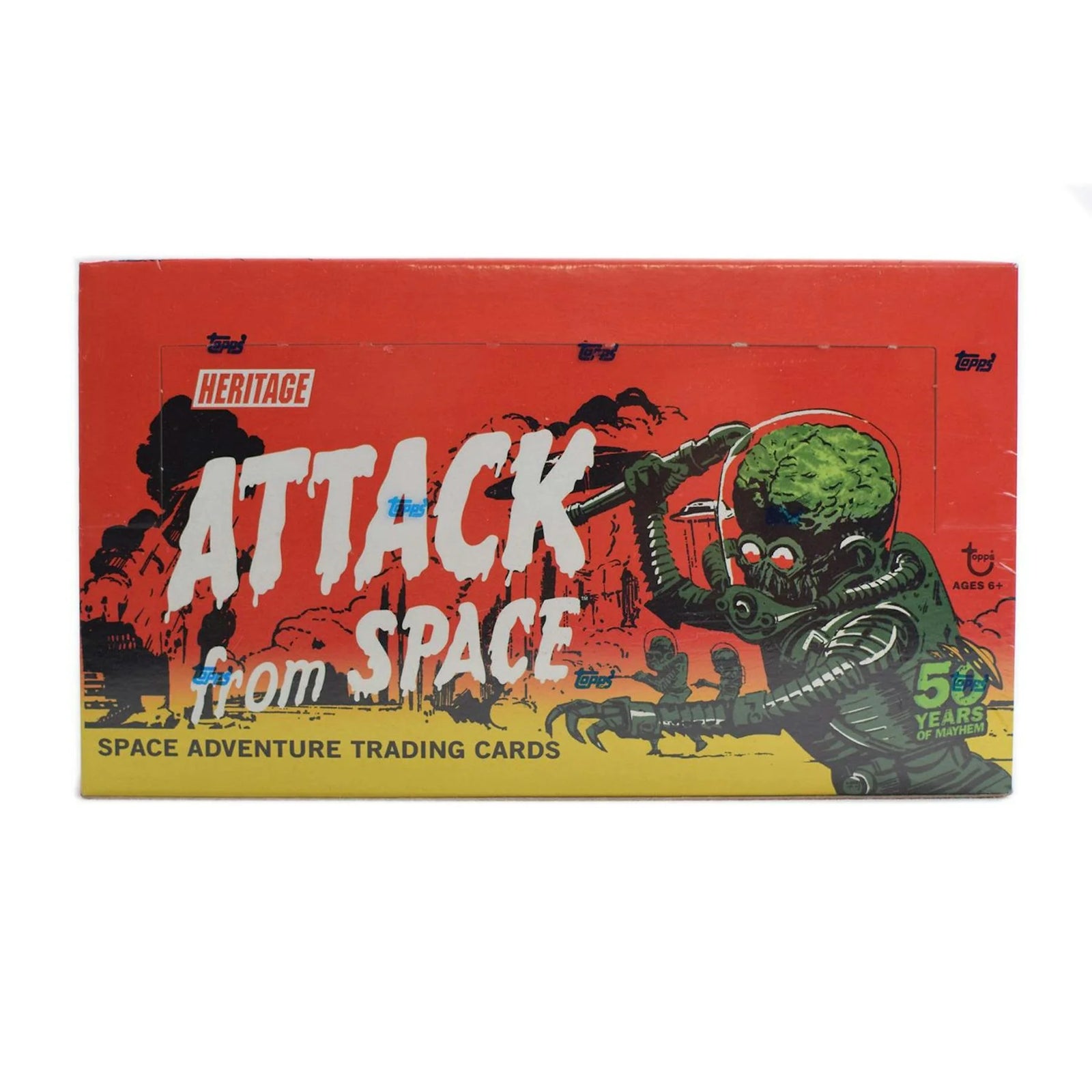 2012 Topps Mars Attacks Heritage Box | 24 Packs (Ships Sealed Only)