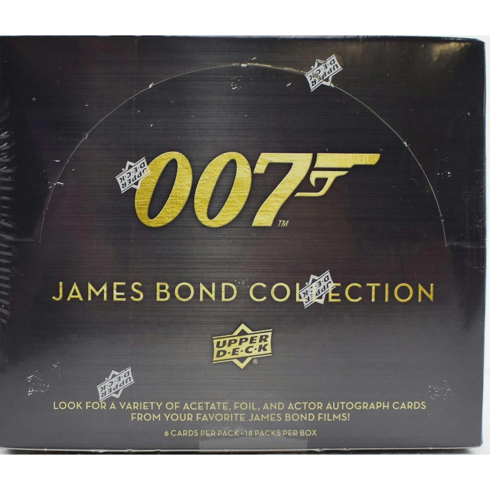 2019 Upper Deck 007 James Bond Collection Hobby Box | Actor Autographs (Ships Sealed Only)