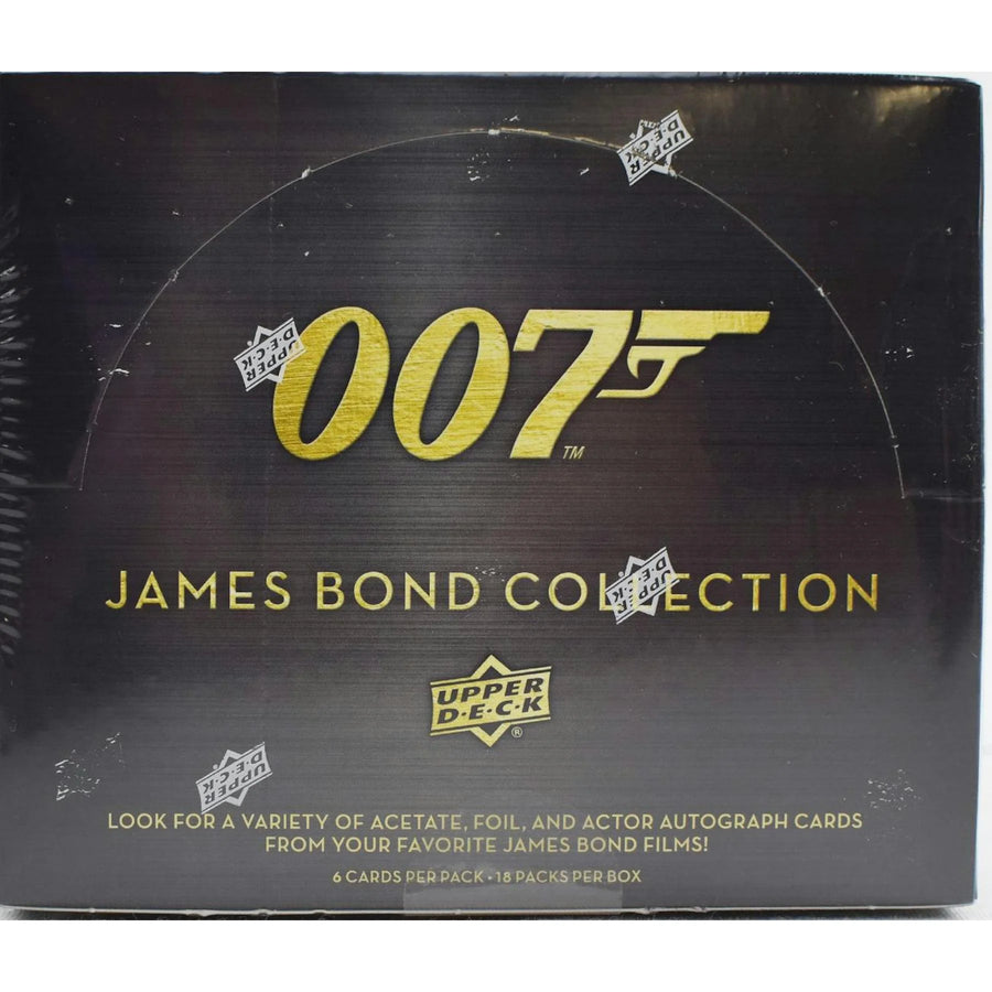 2019 Upper Deck 007 James Bond Collection Hobby Box | Actor Autographs (Ships Sealed Only)