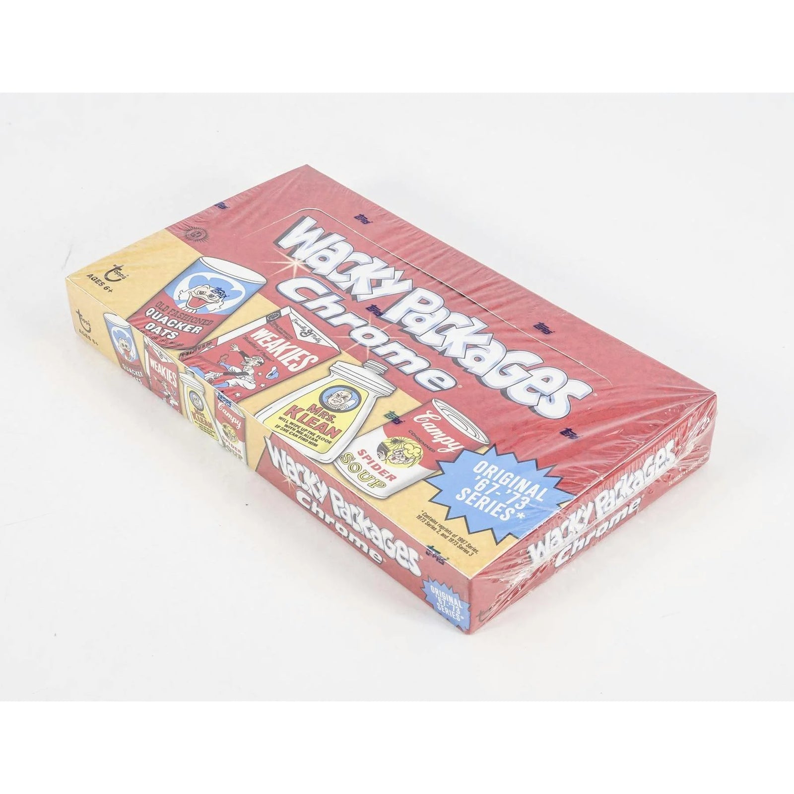 2014 Topps Wacky Packages Chrome Hobby Box (Ships Sealed Only)