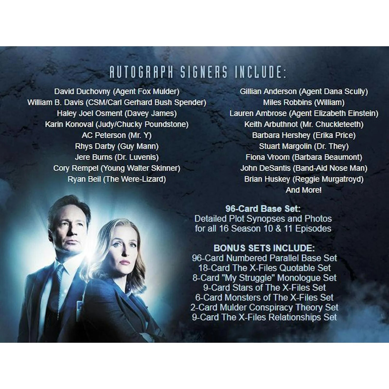 2018 Rittenhouse X-Files Seasons 10 & 11 Trading Cards Box (Ships Sealed Only) - D2