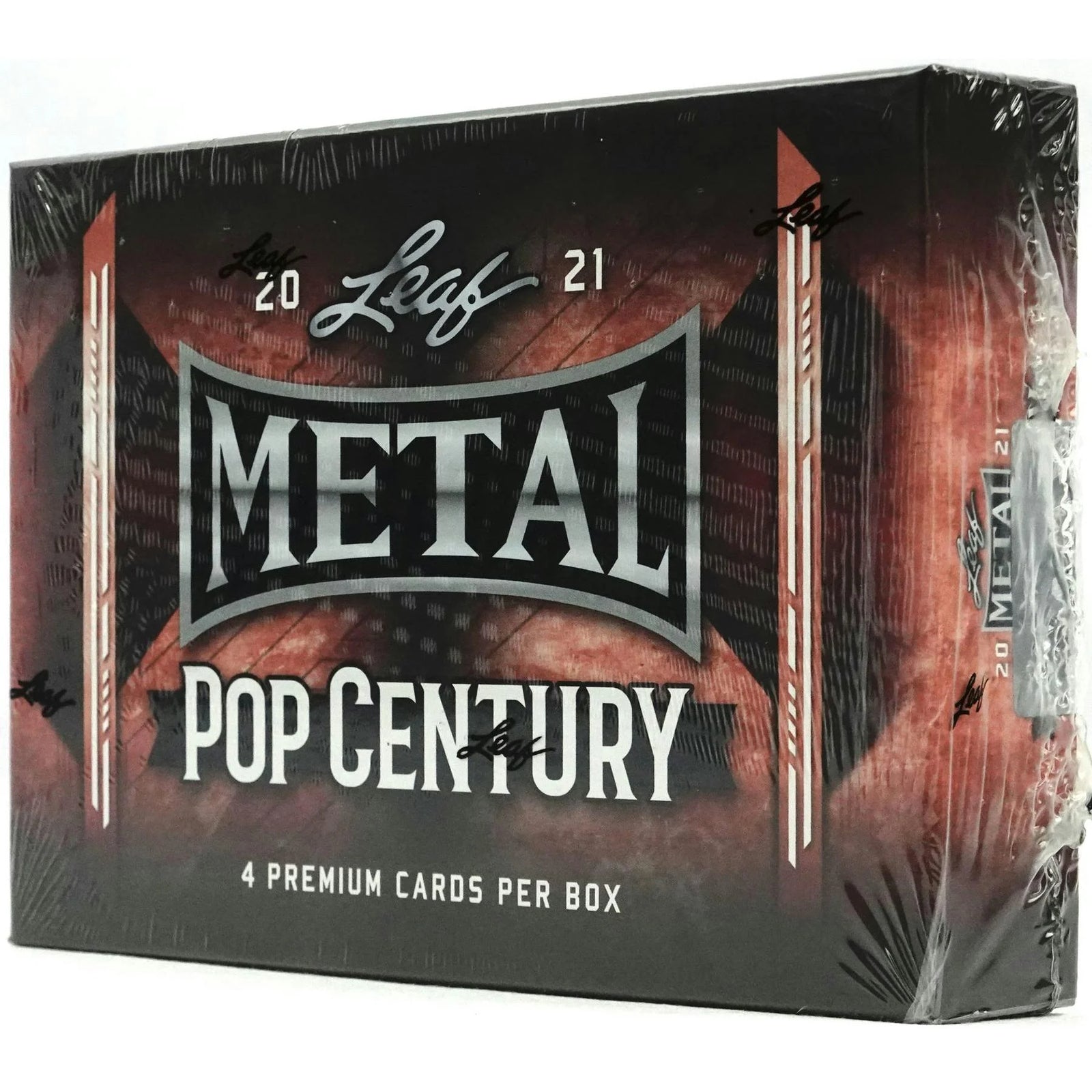 2021 Leaf Metal Pop Century Hobby Box | Four Hits Per Box (Ships Sealed Only)