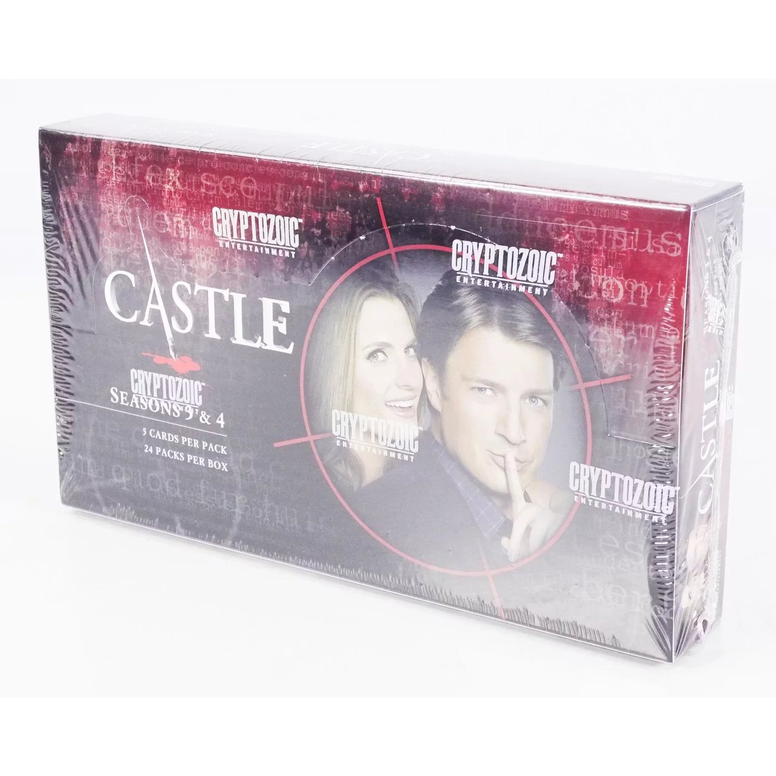 Castle Seasons 3 & 4 Trading Cards Hobby Box | 2014 Cryptozoic (Ships Sealed Only)