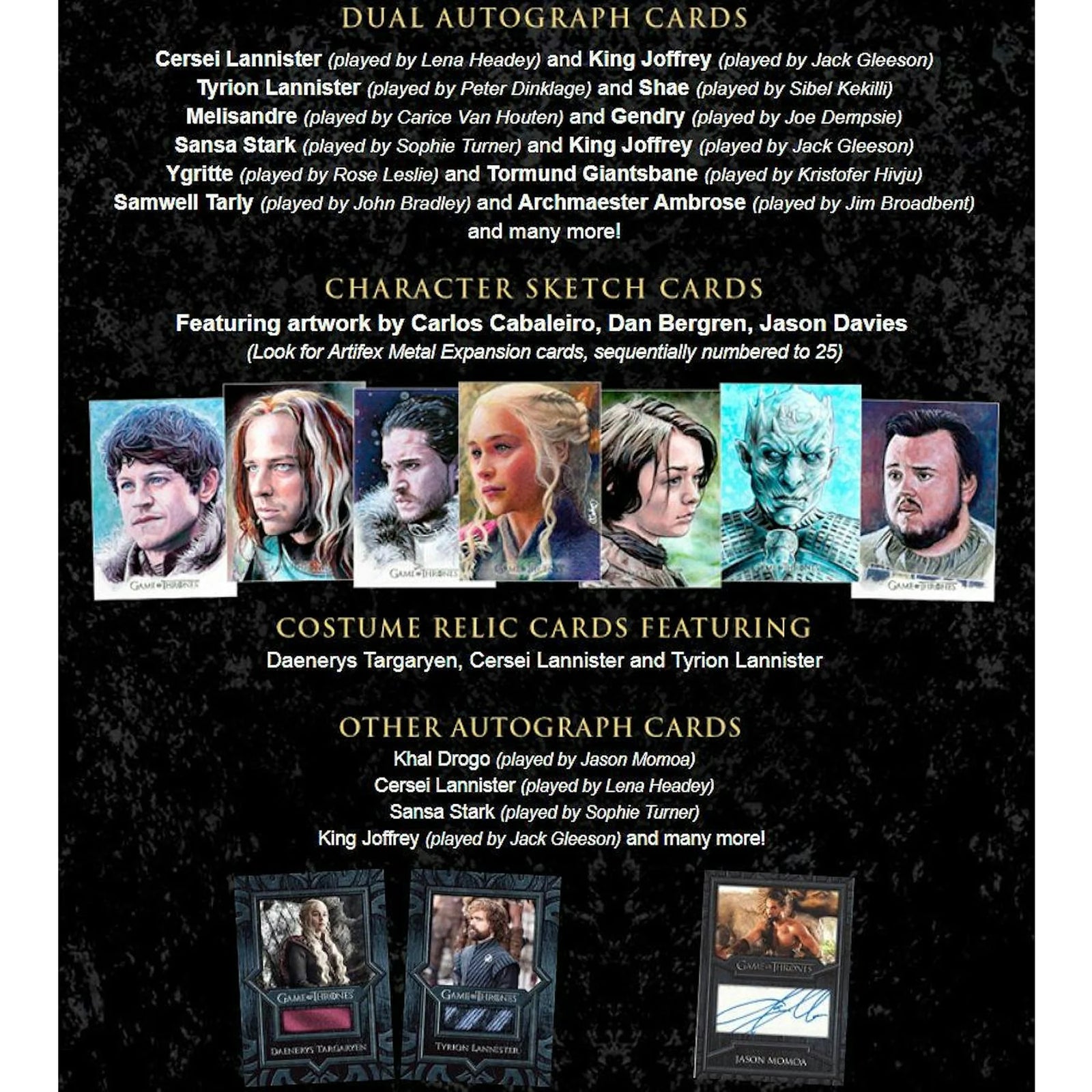 2019 Game of Thrones Inflexions Hobby Box | Rittenhouse