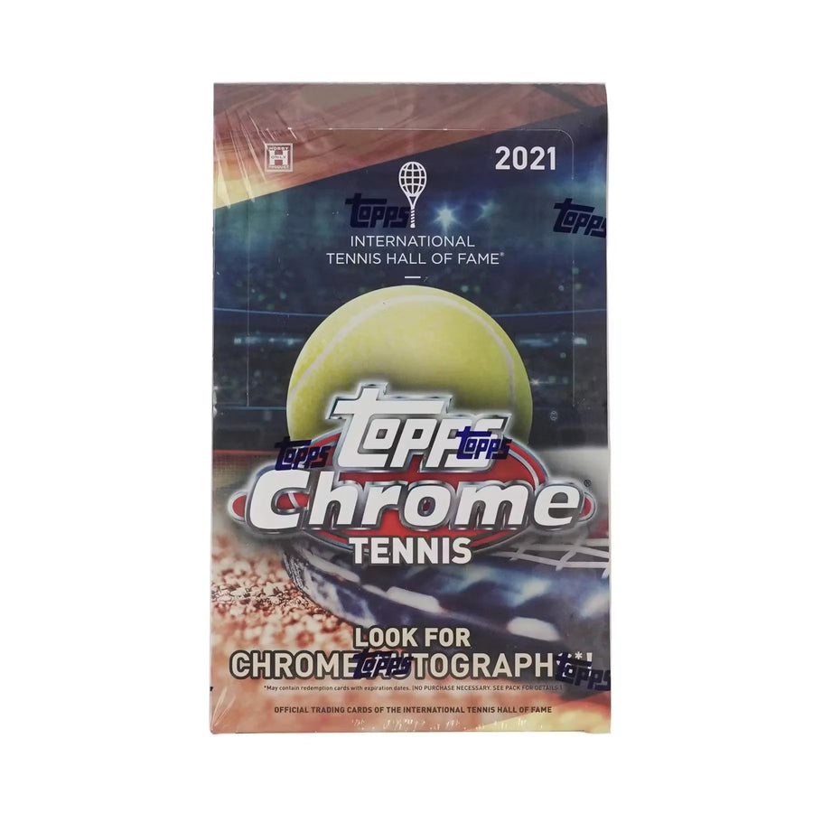 2021 Topps Chrome Tennis Hobby Box (Ships Sealed Only) - D2