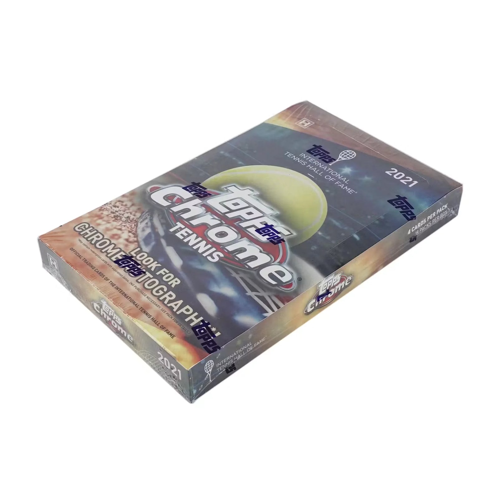 2021 Topps Chrome Tennis Hobby Box (Ships Sealed Only) - D2
