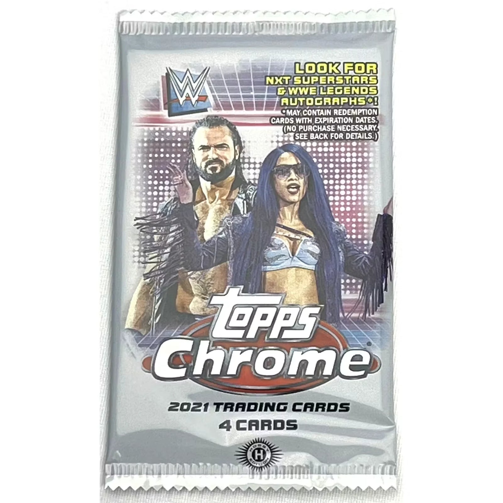 2021 Topps WWE Chrome Wrestling Hobby Box (Ships Sealed Only) - D