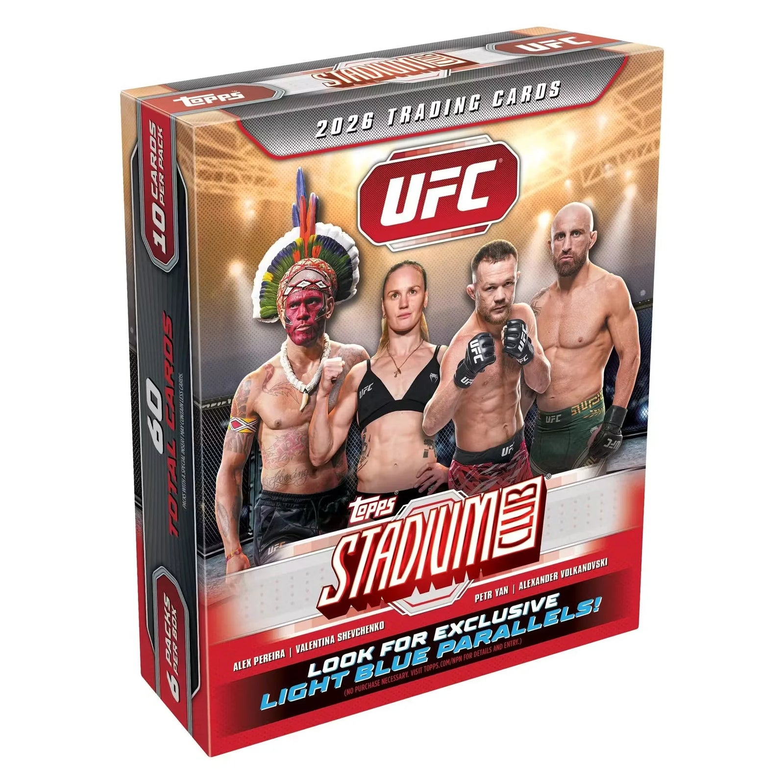 2026 Topps Stadium Club UFC Mega Box (Presell) (Ships Sealed Only) - D