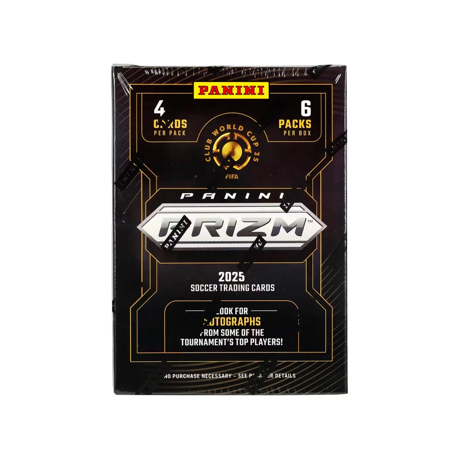 2025 Panini Prizm FIFA Club World Cup Soccer Blaster Box (Ships Sealed Only)