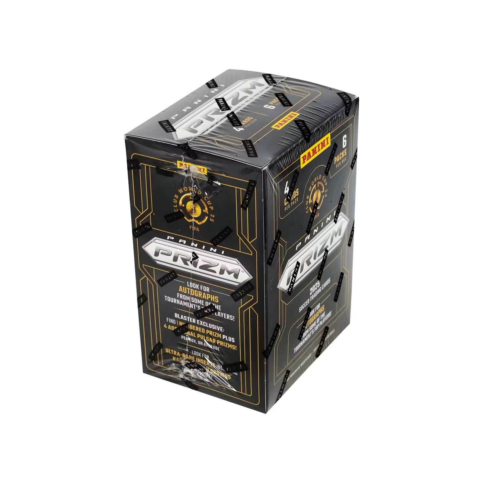 2025 Panini Prizm FIFA Club World Cup Soccer Blaster Box (Ships Sealed Only)
