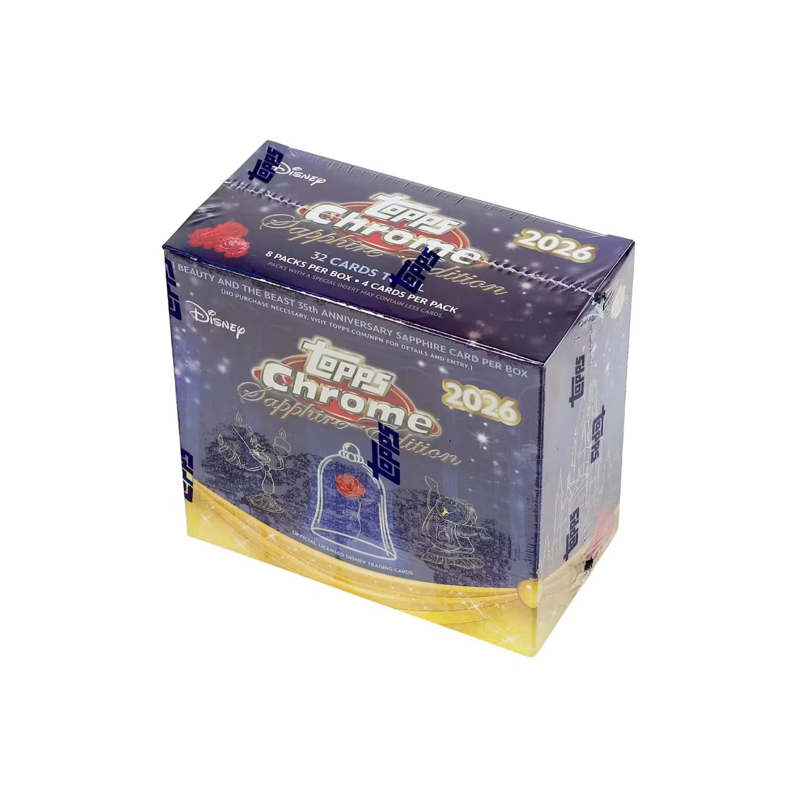 2026 Topps Disney Chrome Sapphire Edition Box (Ships Sealed Only)