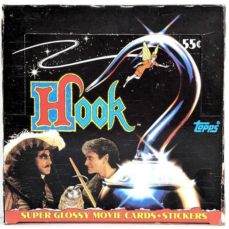 1991 Topps Hook the Movie Wax Box | 36 Packs (Ships Sealed Only)