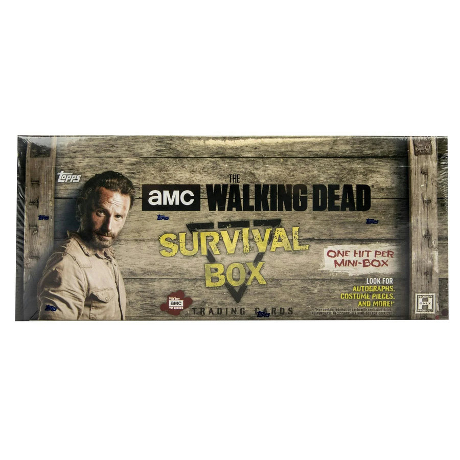 The Walking Dead Topps Survival Kit Hobby Box | Entertainment Cards (Ships Sealed Only)