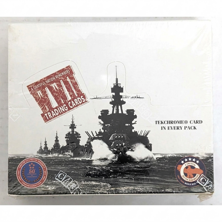 1994 Cardz World War II Trading Cards Hobby Box (Ships Sealed Only)