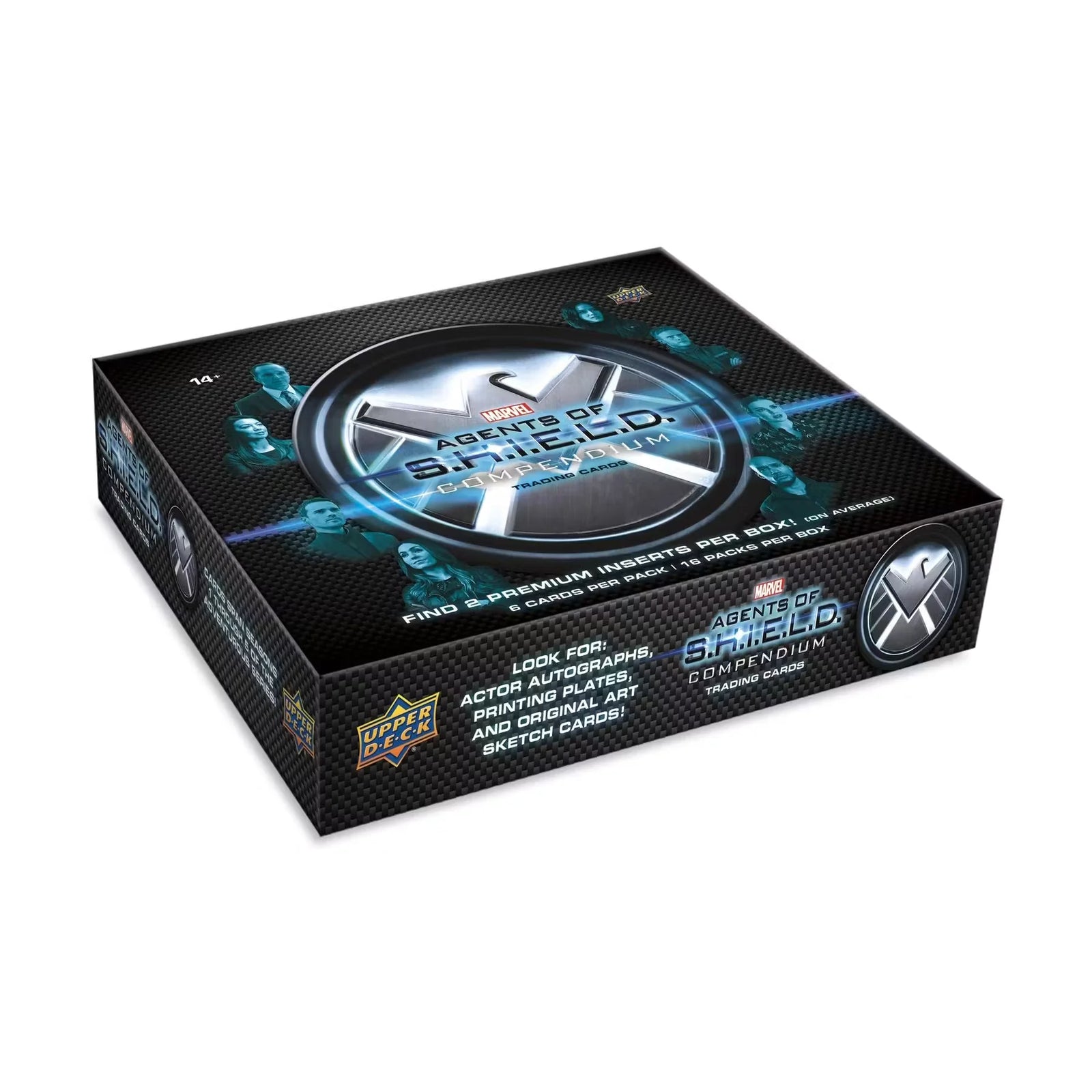 Marvel Agents of SHIELD Compendium Hobby Box | 2019 Upper Deck (Ships Sealed Only)