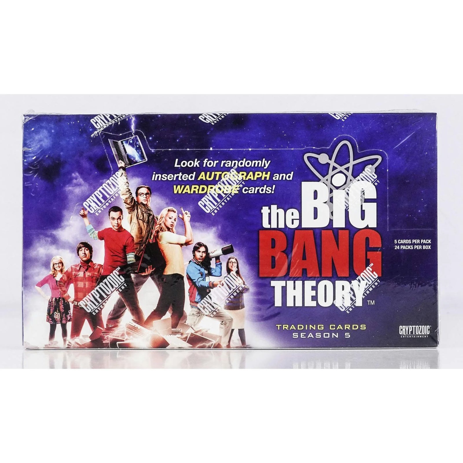 2013 Cryptozoic The Big Bang Theory Season 5 Hobby Box | 24 Packs