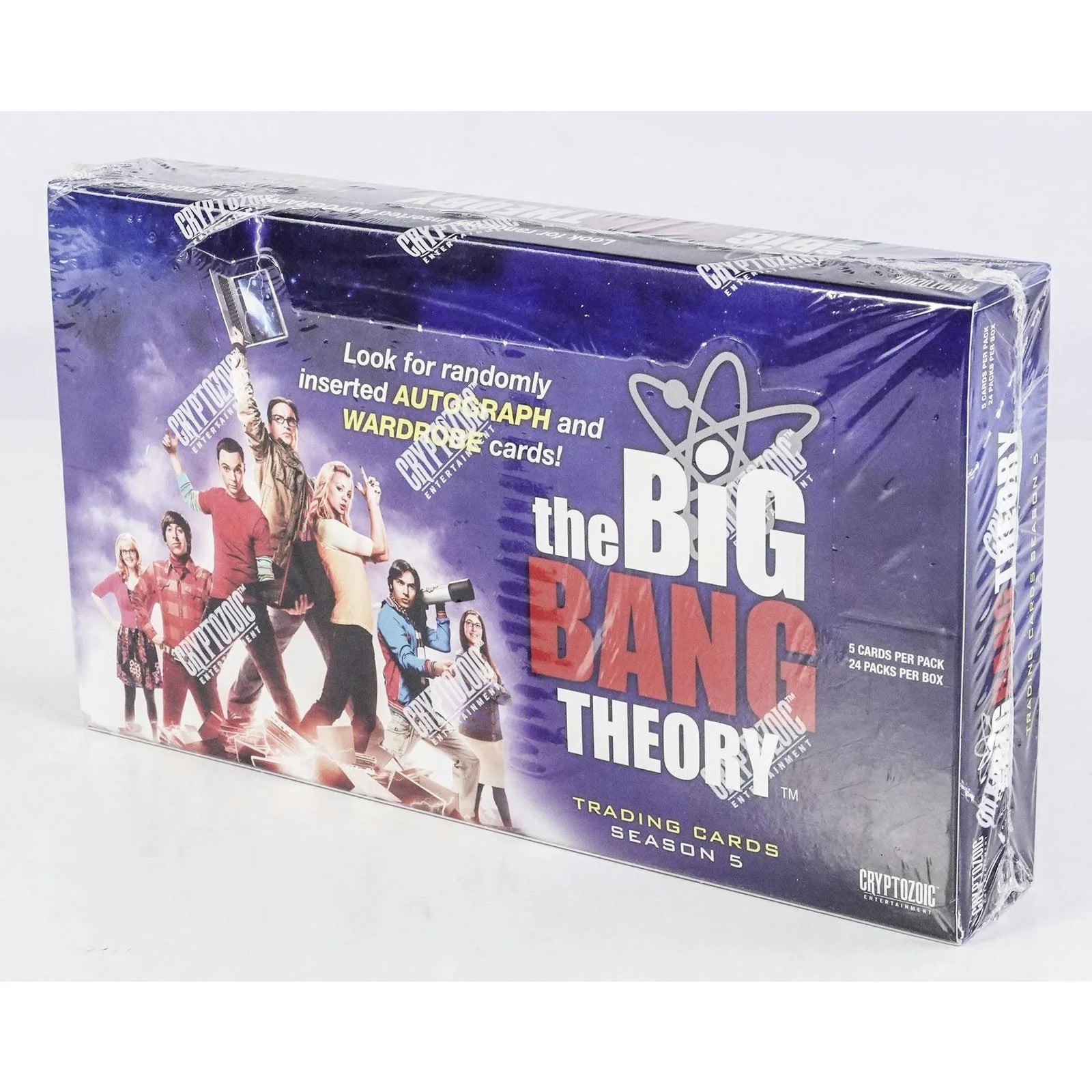 2013 Cryptozoic The Big Bang Theory Season 5 Hobby Box | 24 Packs