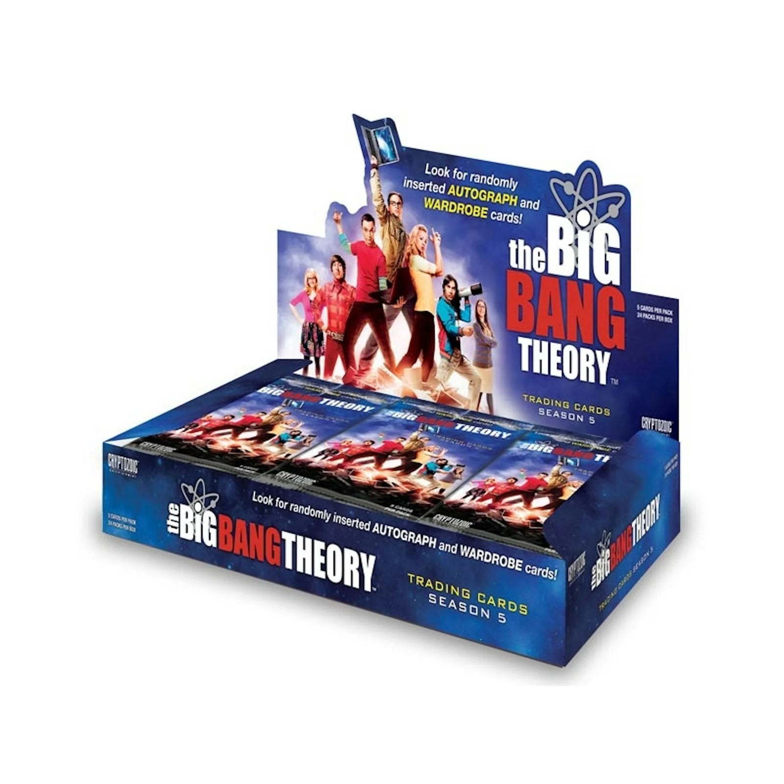 2013 Cryptozoic The Big Bang Theory Season 5 Hobby Box | 24 Packs