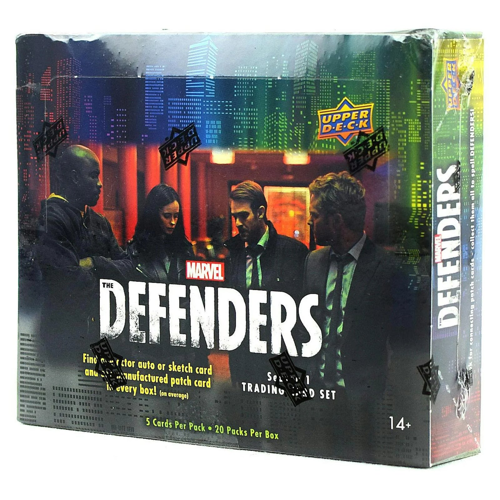 2018 Upper Deck Marvel The Defenders Trading Cards Hobby Box (Ships Sealed Only)