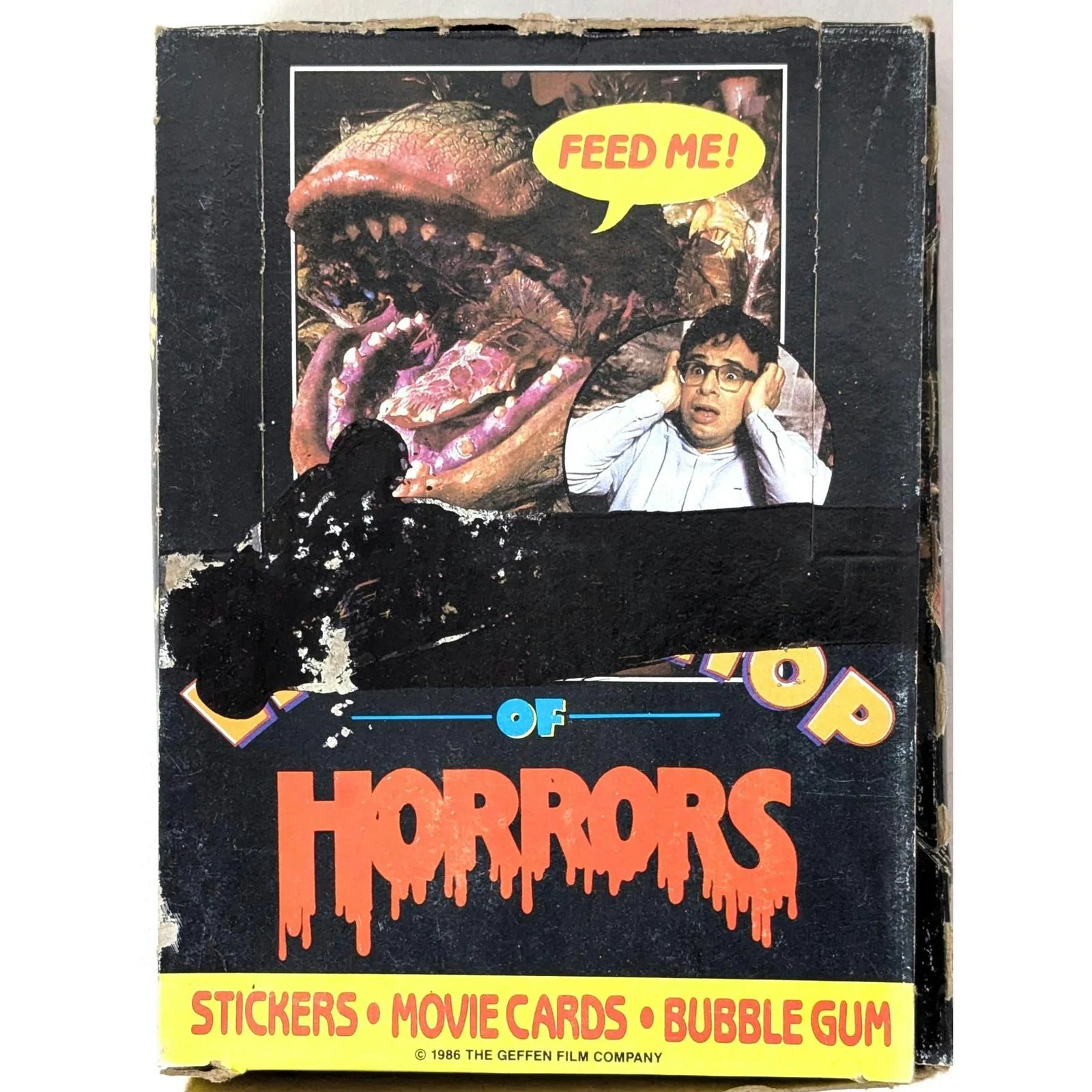 Little Shop of Horrors Wax Box | 1986 Topps Sticker Set (Ships Sealed Only)