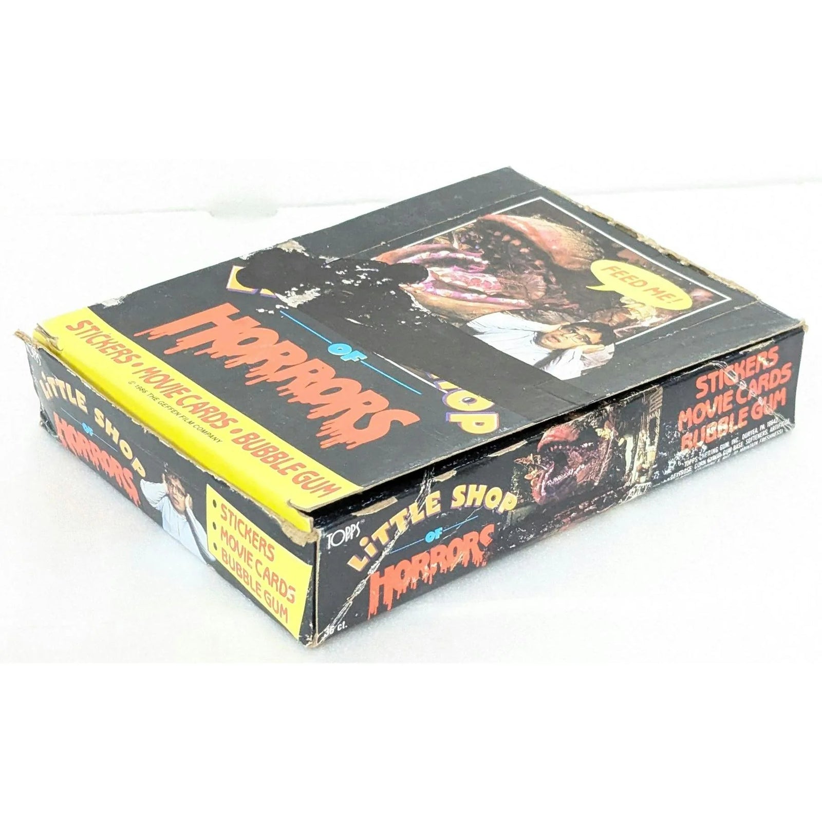 Little Shop of Horrors Wax Box | 1986 Topps Sticker Set (Ships Sealed Only)