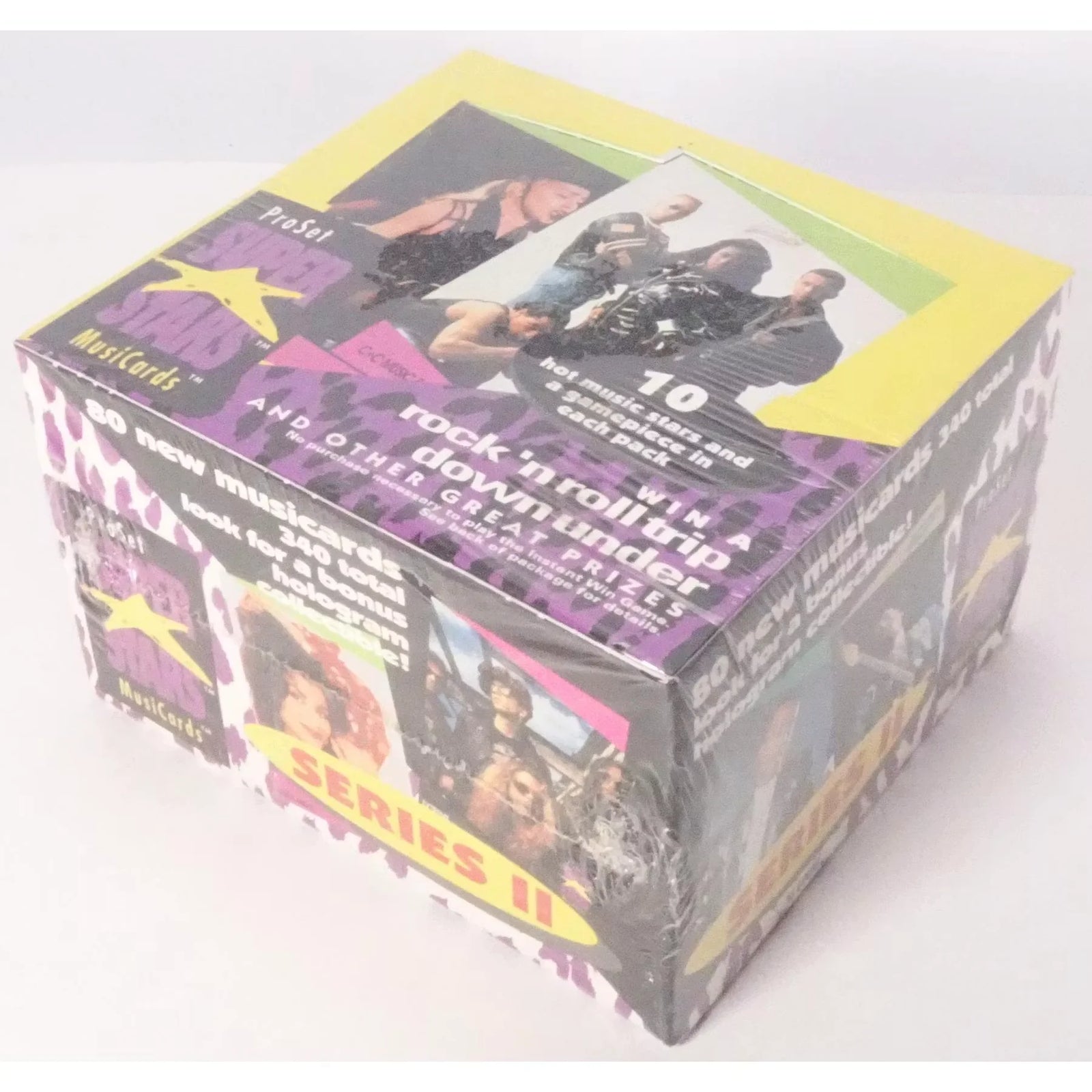 Super Stars MusiCards Series 2 Hobby Box | 1991 Pro Set