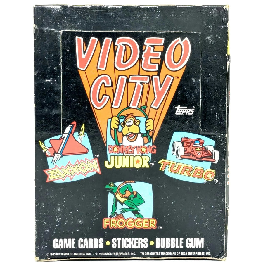 1983 Topps Video City Wax Box | 36 Packs (Ships Sealed Only)