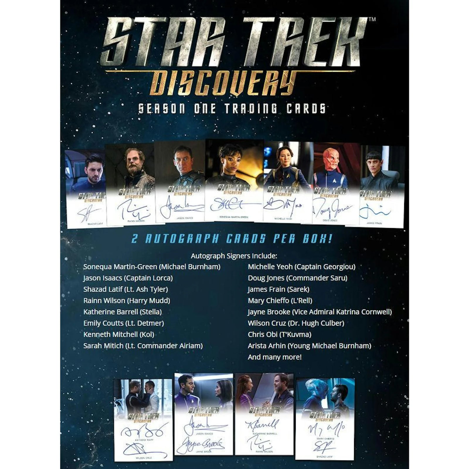 Star Trek Discovery Season One Trading Cards Box | 2019 Rittenhouse (Ships Sealed Only)