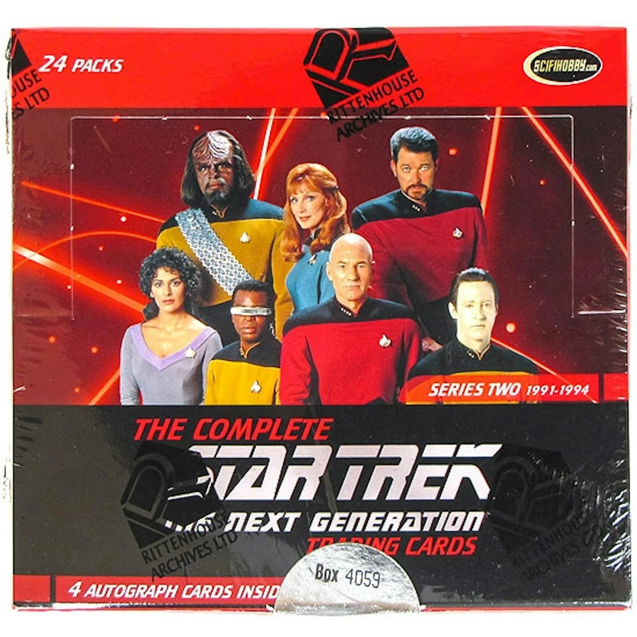 Star Trek The Next Generation Series 2 Trading Cards Box | 2012 Rittenhouse (Ships Sealed Only)