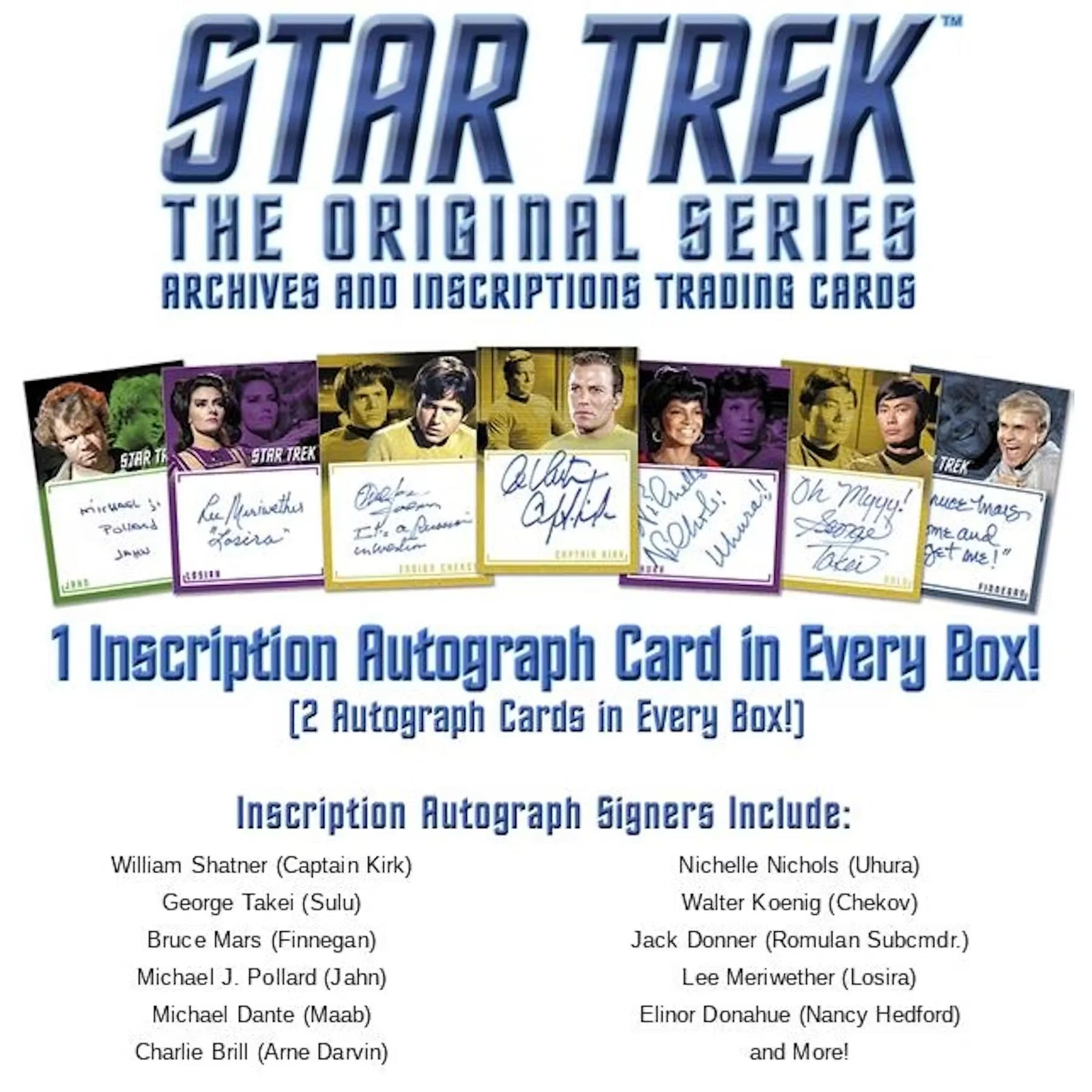 Star Trek The Original Series Archives and Inscriptions Box | 2020 Rittenhouse