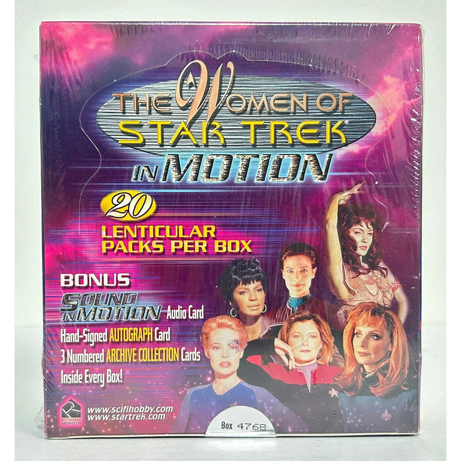 Women of Star Trek In Motion Hobby Box | 2000 Rittenhouse