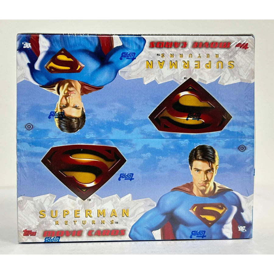 Superman Returns 2006 Topps Hobby Box | 24 Packs, 7 Cards Per Pack (Ships Sealed Only)